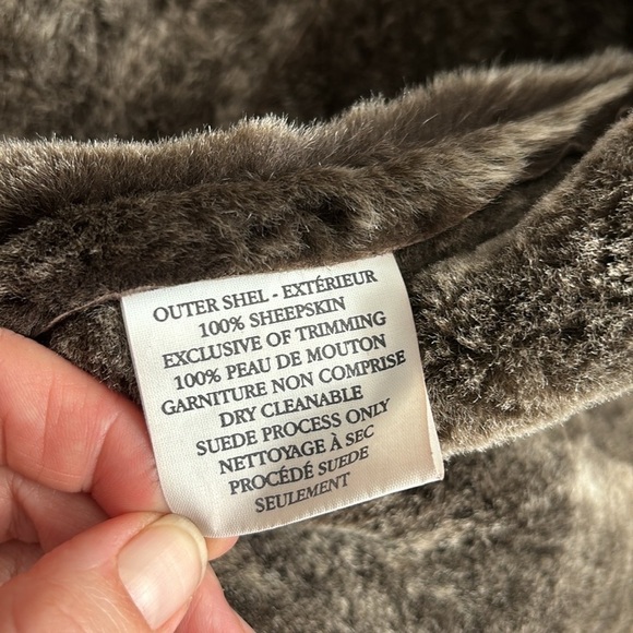 🔥Bod & Christensen🔥 | Brown 100% sheepskin shearling vest ✨Mob wife era✨ - Picture 10 of 12